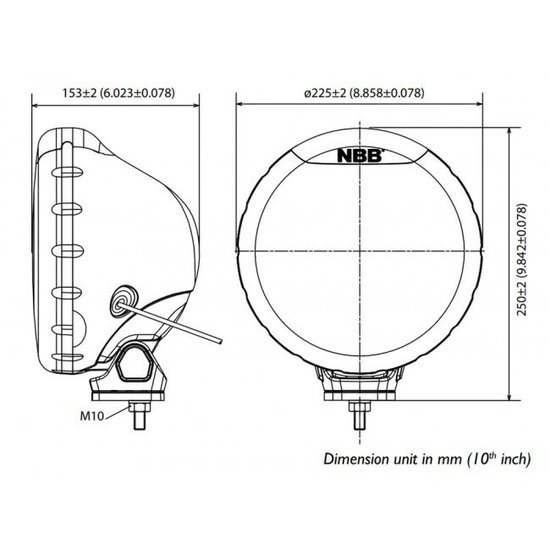 NBB 255 - LEDSON Xtreme FOCUS D2Y - SPOTLIGHT