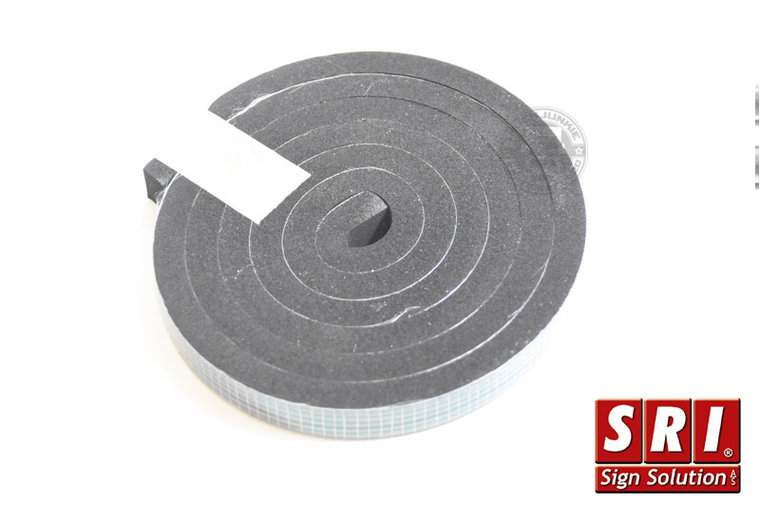 Self-adhesive foam strip for FrontSignLED&reg;