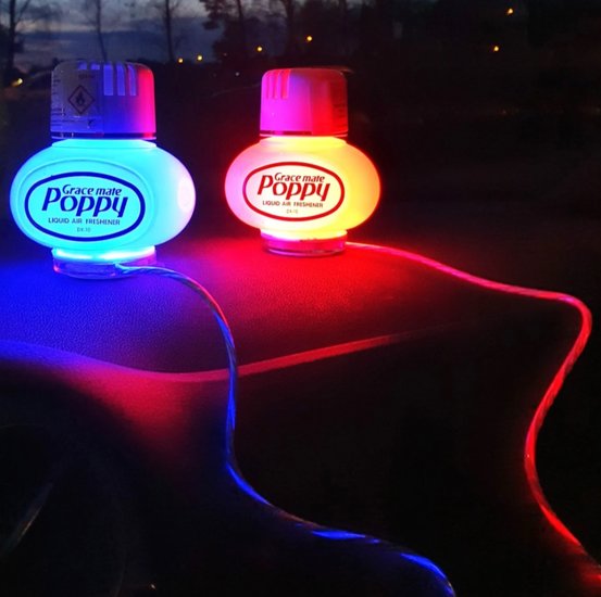 LEDSON - &quot;RUNNING&quot; POPPY LED - BLUE - USB