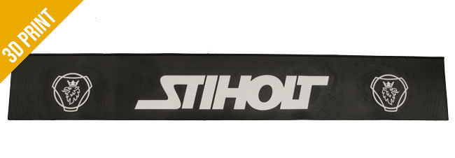 250x40 - STIHOLT MUDFLAP - RUBBER - 3D