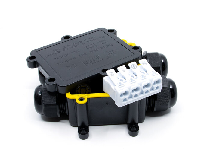 JUNCTION BOX - IP68 WATERPROOF - 4-WAY