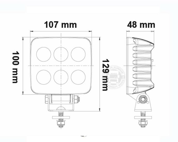 small worklight for truck