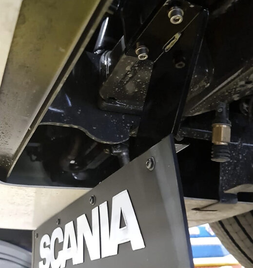 FRONT BUMPER MUDFLAP BRACKETS - SCANIA NEXT GEN