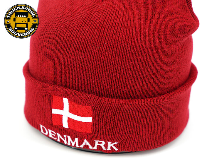 BEANIE -  DENMARK - FLAG