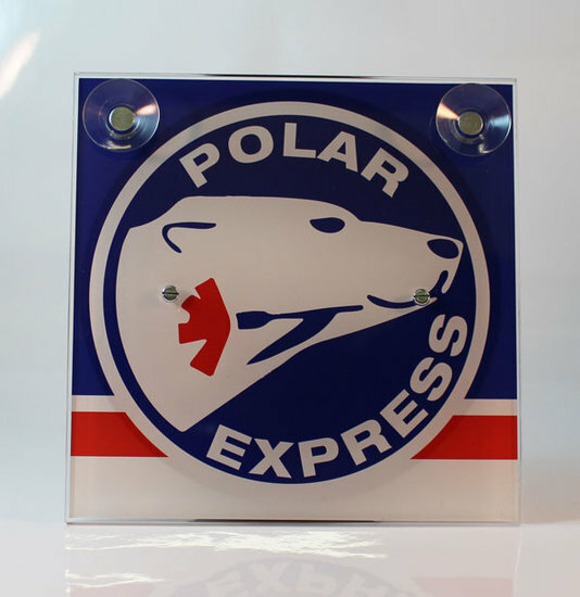 POLAR EXPRESS RED/BLUE - LIGHTBOX DELUXE - FRONT PLATE SET