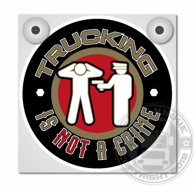 TRUCKING IS NOT A CRIME - LIGHTBOX DELUXE - FRONT PLATE SET