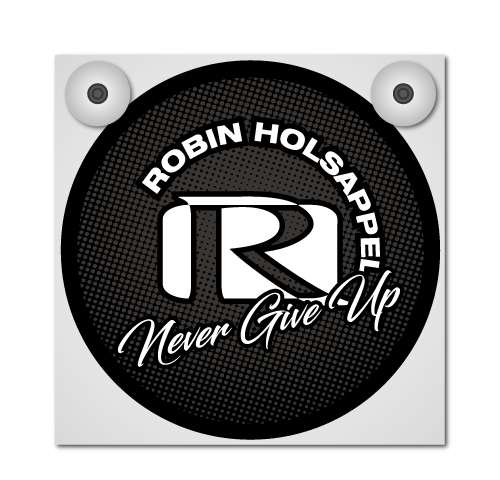 ROBIN HOLSAPPEL - NEVER GIVE UP - LIGHTBOX DELUXE - SEPARATE FRONT PLATE