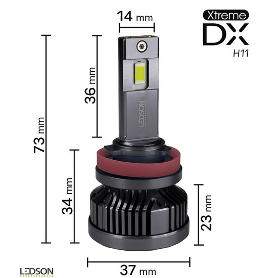 LEDSON XTREME DX LED POUR CAMION H11