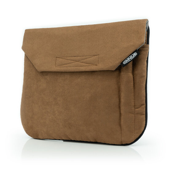 OMNIUS TABLET SLEEVE - BROWN ALCANTARA - VELCRO LOCK