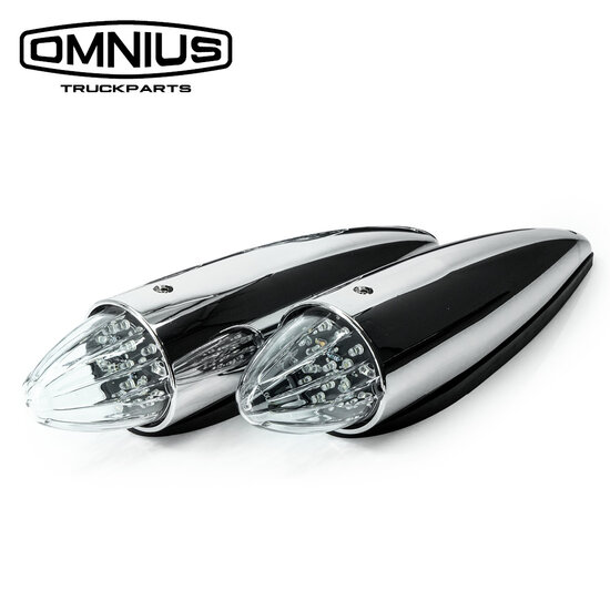 CRAZY DEAL 2X OMNIUS - TORPEDO LAMP LED - WHITE