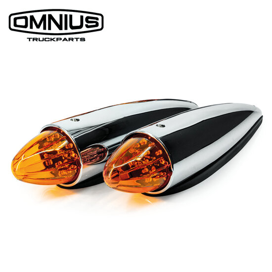 CRAZY DEAL 2X OMNIUS - TORPEDO LAMP LED - ORANGE