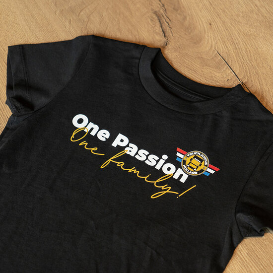 T-SHIRT POUR ENFANTS TRUCKJUNKIE ONE PASSION ONE FAMILY