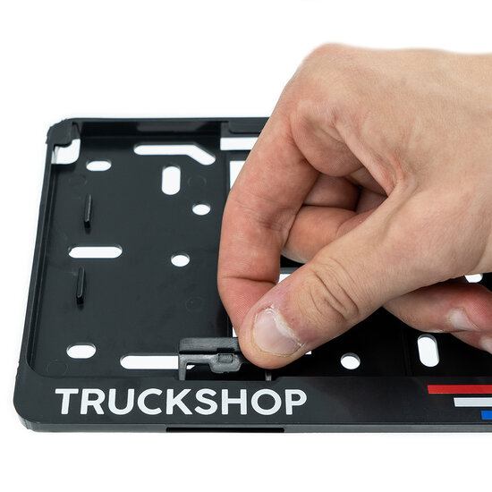 TRUCKJUNKIE - TRUCKSHOP HOLLAND - LICENSE PLATE HOLDER