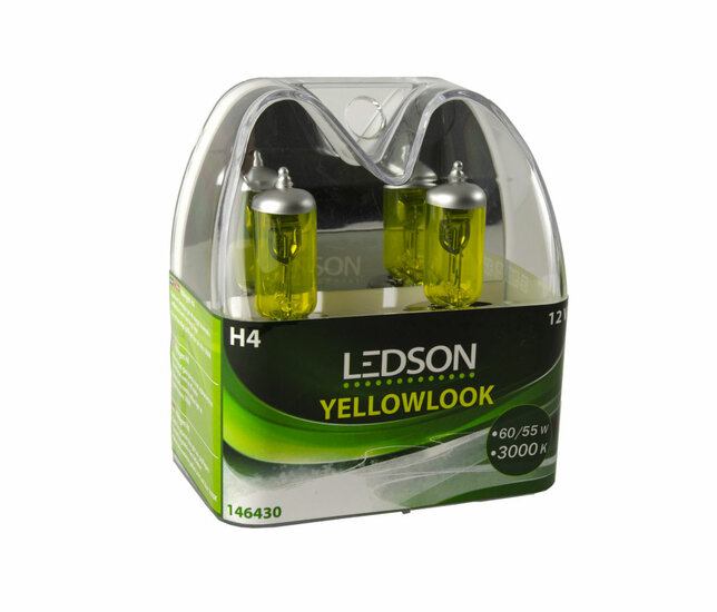 LEDSON - YELLOW LOOK 12V - 2PCS - H4