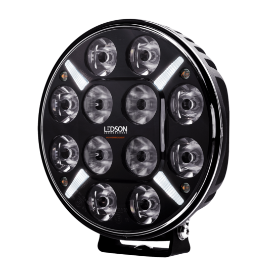 LEDSON - Pollux9+ STROBE - LED SPOTLIGHT WITH STROBE -  WHITE/ORANGE POSITION LIGHT - 120W