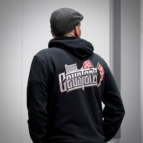 HOODIE - RONNY CEUSTERS LAAKDAL - CHROME - BLACK