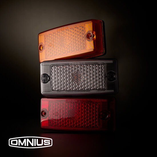 OMNIUS LED SIDE MARKER LAMP - ORANGE LED / ORANGE LENS