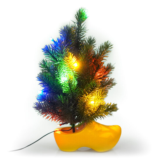 ALLRIDE MINI CHRISTMAS TREE WITH LED AND CLOG