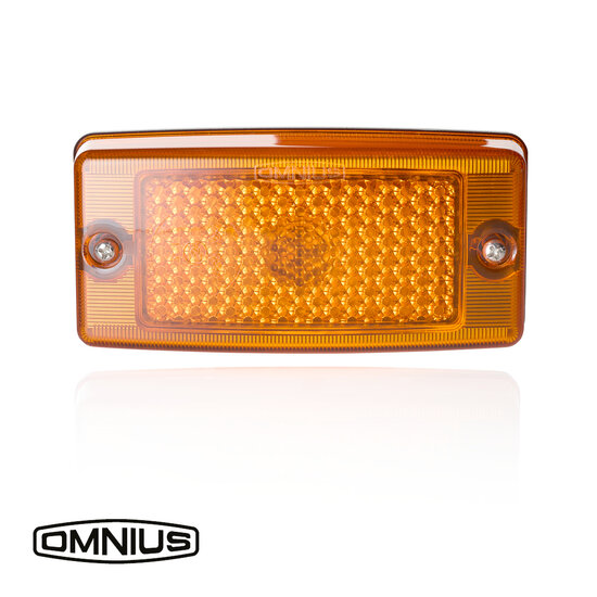 OMNIUS LED SIDE MARKER LAMP - ORANGE LED / ORANGE LENS