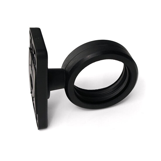 Danish broadside lamp holder - short - rubber GYLLE