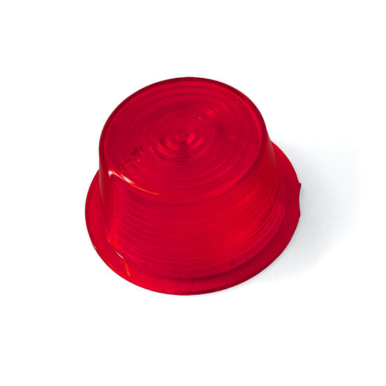 RED GLASS DANISH LAMP - GYLLE