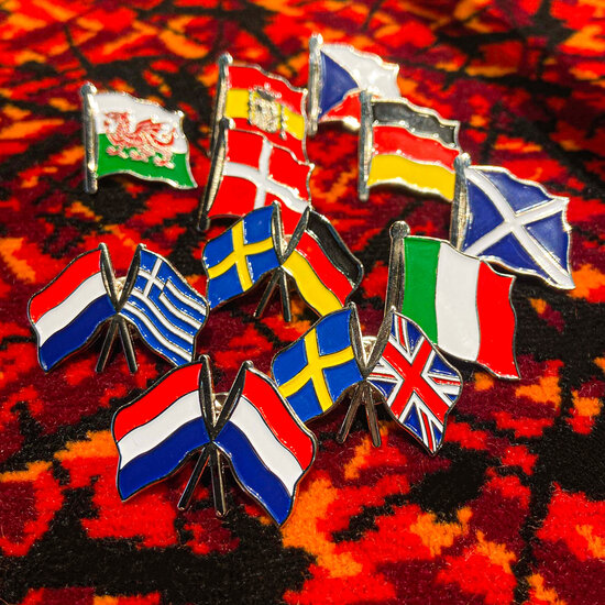 PIN - SWEDEN-FRANCE - SILVER