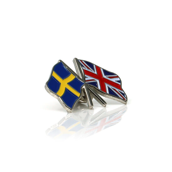 PIN - SWEDEN-GREAT BRITAIN - SILVER