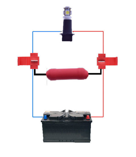 Power resistor 5watt 24V 