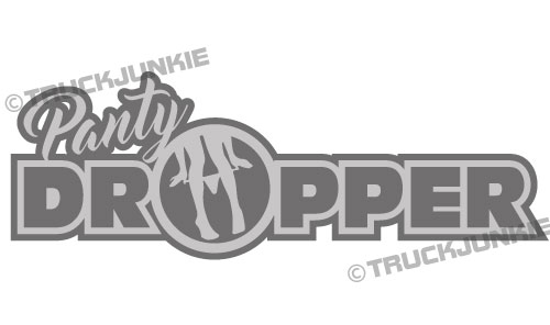 PANTY DROPPER STICKER 2 KLEUREN