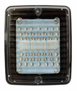 BRAKE/TAIL LIGHT LED- CLEAR GLASS - IZELED