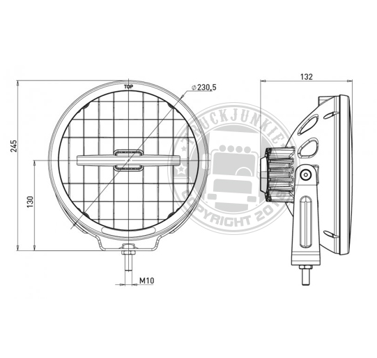 FULL LED SPOTLIGHT - LEDLINE POSITION LIGHT