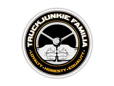 TRUCKJUNKIE FAMILIA - FULL PRINT STICKER