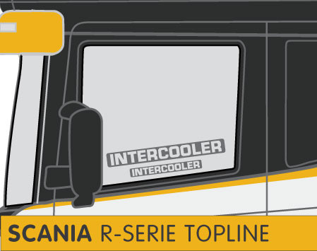 INTERCOOLER FRAME STICKER - SIDE WINDOW