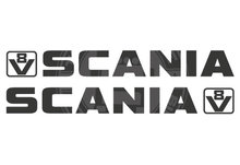 V8 SCANIA WINDOWSTICKER