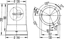 HELLA - KL710 - ORANJE - 24V