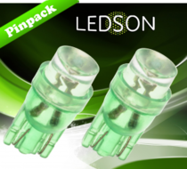 LED GREEN 1 diode 24V W5W 