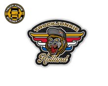 TRUCKJUNKIE HOLLAND MANIACOS GORILLA STICKER 