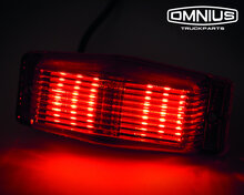 RED - LED DOUBLE BURNER - OMNIUS