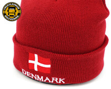 BEANIE -  DENMARK - FLAG