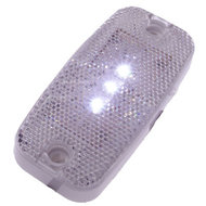 SIDE MARKER LIGHT 3 LED - WHITE 9~36V