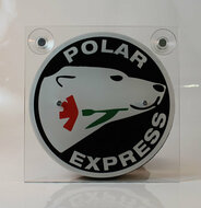 POLAR EXPRESS BLACK/WHITE - LIGHTBOX DELUXE - SEPARATE FRONT PLATE