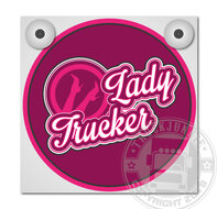 LADY TRUCKER - LIGHTBOX DELUXE - SEPARATE FRONT PLATE