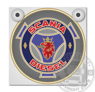 SCANIA DIESEL GRIFFIN - LIGHTBOX DELUXE - FRONT PLATE SET