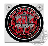 RED LIGHT ZONE - LIGHTBOX DELUXE - FRONT PLATE SET