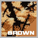 SAMPLES CURTAIN FABRIC- TRUCKJUNKIE - BROWN PLUSH