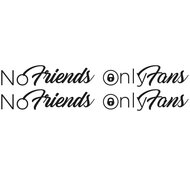 NO FRIENDS ONLY FANS - STICKER SET