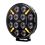 LEDSON - Pollux9+ STROBE - LED SPOTLIGHT WITH STROBE -  WHITE/ORANGE POSITION LIGHT - 120W