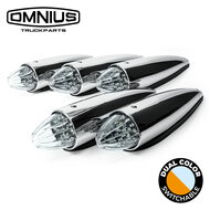 CRAZY DEAL 5X OMNIUS - TORPEDO LAMP LED - DUAL COLOR - ORANGE / WHITE