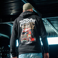 HOODIE - TRUCKJUNKIE ONE PASSION ONE FAMILY - GRAFFITY - TRUCK