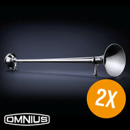 2x OMNIUS COLTRANE 950 - SINGLE TONE AIR HORN + LUHMI MAINTENANCE KIT